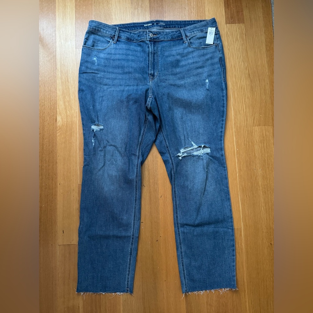 Old navy high rise wow straight jeans size 20